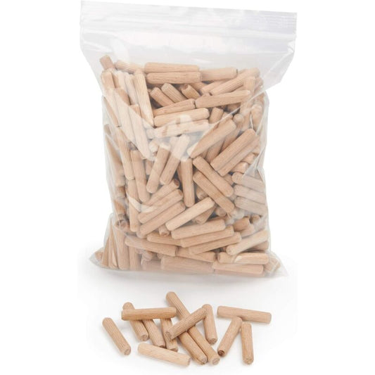 Wooden Dowels 8 Mm X 50 Mm - Solid Beech Wood Dowels