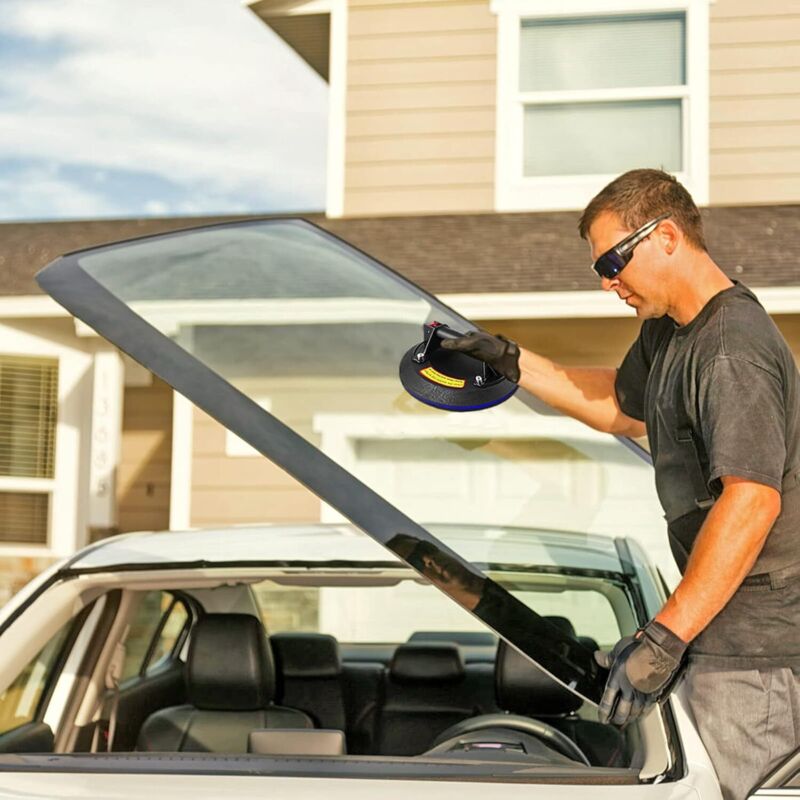 Tile Suction Cup, 2 Pieces 8" Professional Glass Suction Cup, Glass Lifting Suction