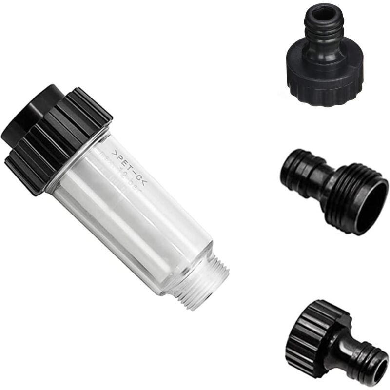 1 pcs Hose Filter For Pressure Washer Garden Hose Filter, For High Pressure Washers Garden Pump 3/4 Inch Connection