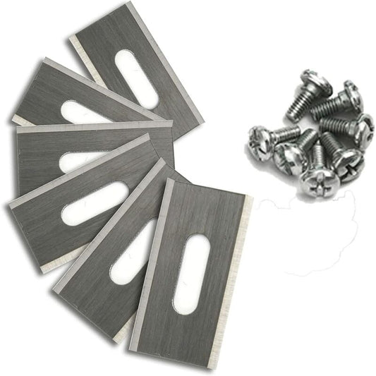 S/S Lawn Mower Blades For Husavarna 35.8 X 18.5 X 0.65Mm (Silver)