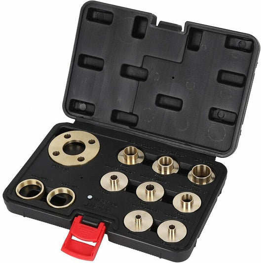 ROuter Guide Kit, 11 Pieces Imperial Size Brass ROuter Template Guide Kit,