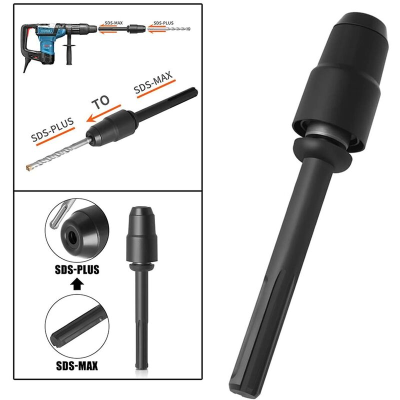 Sds Max To Sds Plus Adapter For ROtary Hammers, Sds Max To Sds Plus Drill Quick Change Tool, Chuck Adapter Quick Change