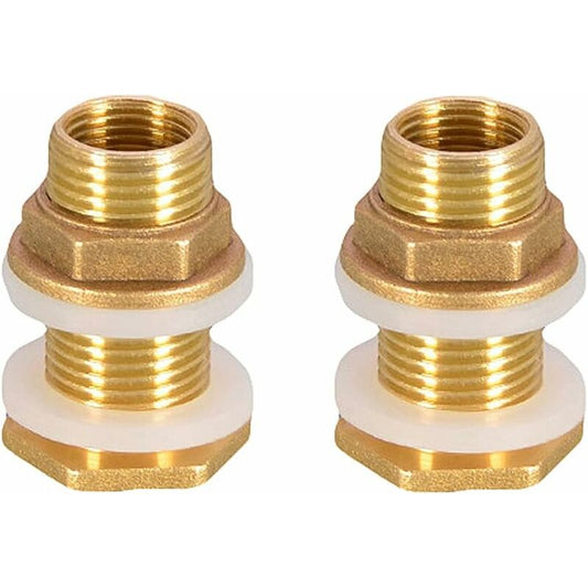 1/2 Brass Water Tank Water Pipe Connector 4.2Cm Brass Water Tank