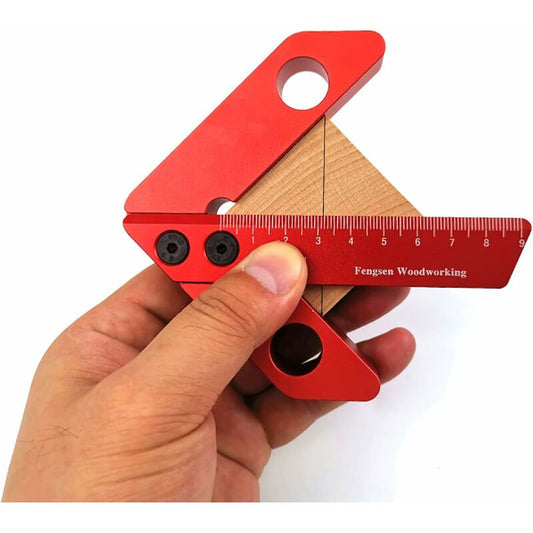 Woodworking Measuring Tool, Line Gauge Centre, 45/90 Degree