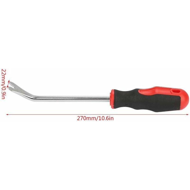 Buckle Screwdriver Removal Pliers Chrome Vanadium Alloy Steel Crowbar Repair Tool