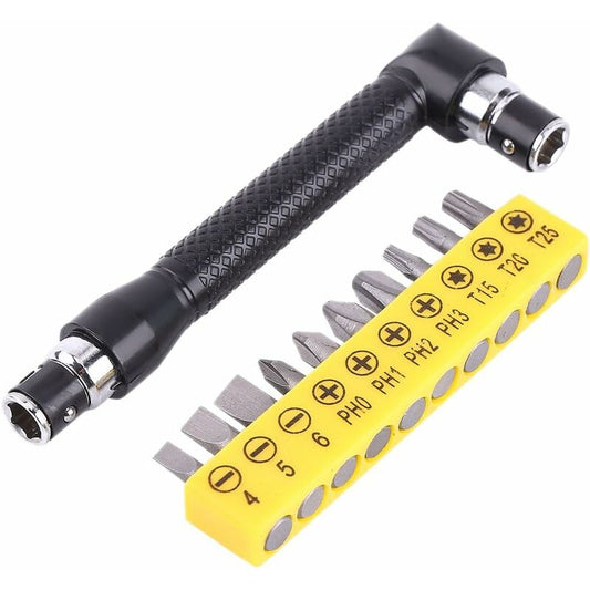 Screwdriver L-Shaped Extension Handle Double Head Hex Socket
