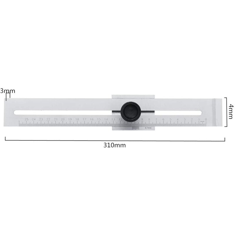 0-200Mm/0-250Mm Screw Cutting Marking Gauge For Woodworking Carbon Steel