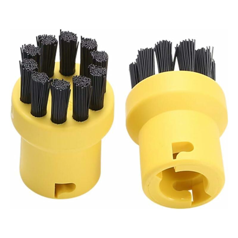 Brass Wire ROund Brush Set For Karcher Sc1 Sc2 Ctk10 Ctk20