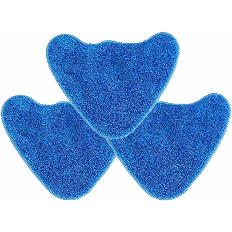 3 Pack Washable Microfiber Cleaning Pads Compatible With Vax