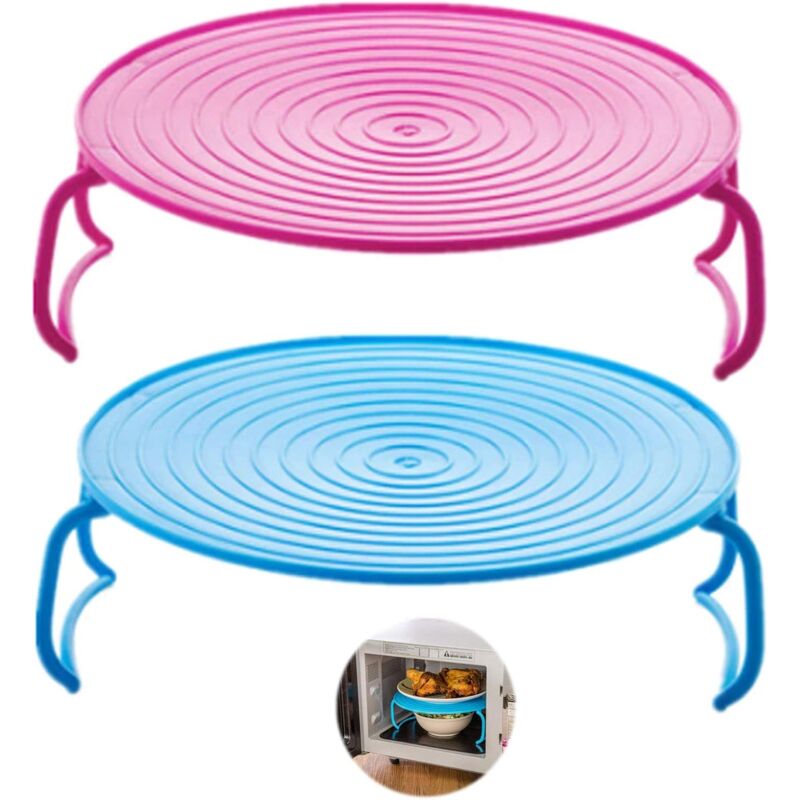 Round Tray Steamer Rack Double Layer Steamer Rack