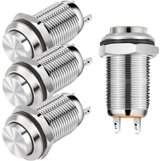 12Mm 3A 12V/24V/125V/250V Ac Self-Locking Waterproof
