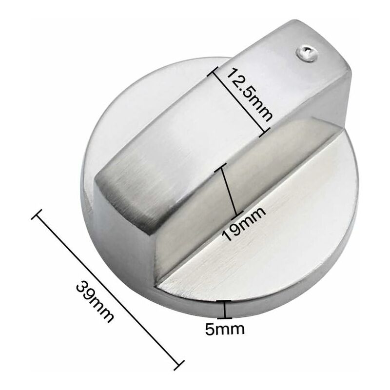Parts Universal Metal Control Knobs Gas Stove Knob 6mm