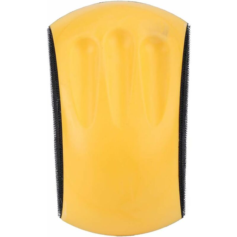 Pu Foam Block, Hook And Loop Hand Sanding Block, Hook And Loop Sanding Block, Hand Sanding Pad Block For Polishing Disc