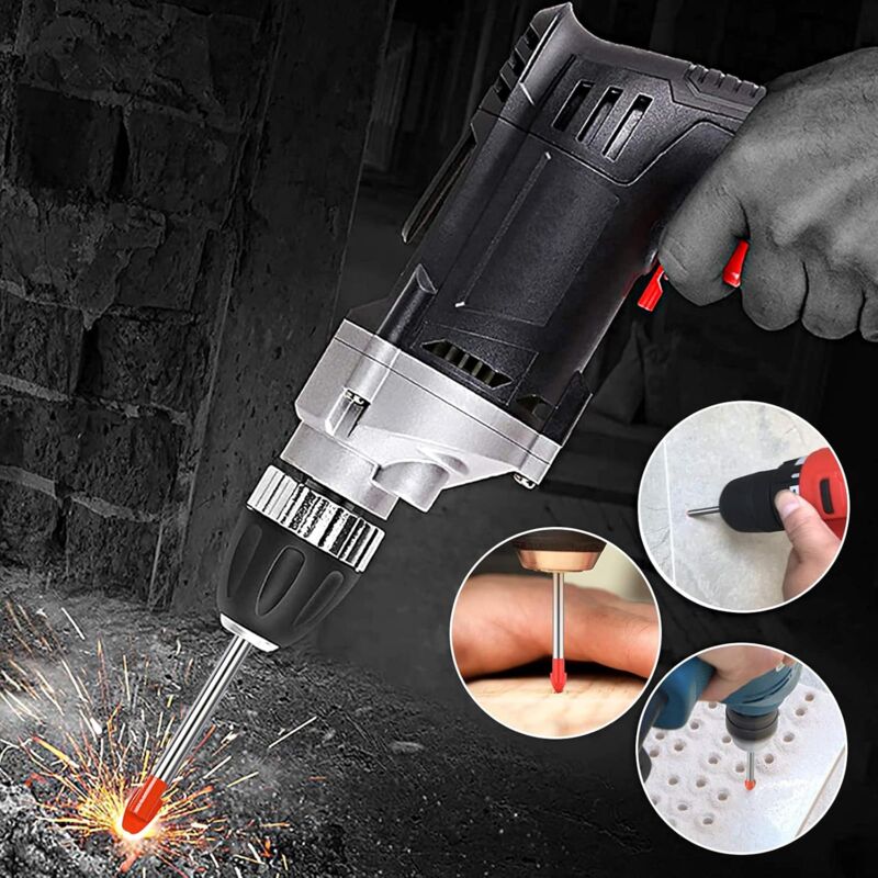 10 Steel Drill Bit For Tile Glass Ceramic Marble And Mirror 6Mm Tungsten Carbide Tip For Hard And Fragile Materials