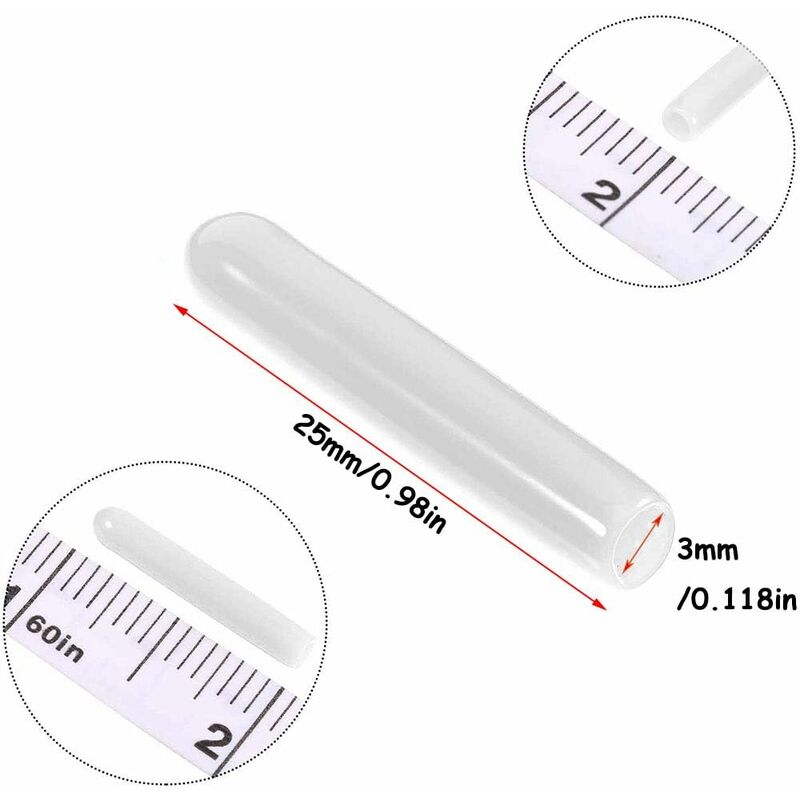 120 Pieces Dishwasher Caps, Inner Diameter 3Mm Pvc Protective