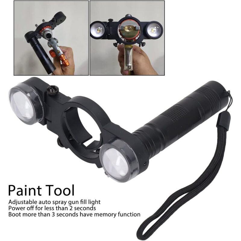 LED Paint Spray Gun Light, Universal LED Paint Spray Gun Light