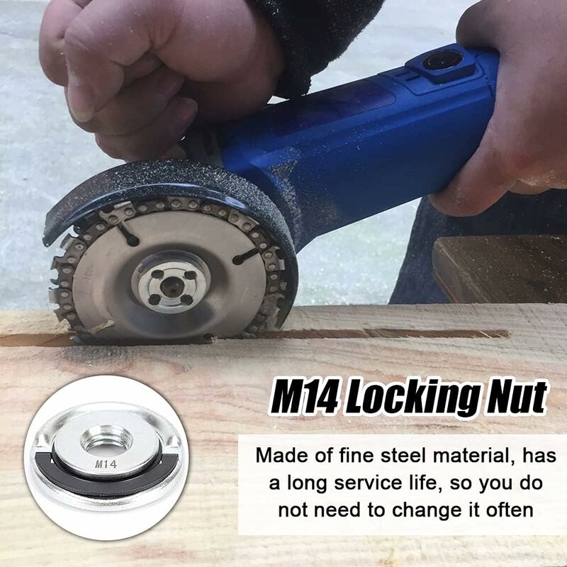 Angle Grinder Nuts Lock Nuts Angle Grinder Accessory Quick Utility Clamping Tool M14 14Mm Fit