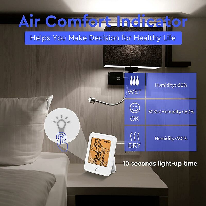 Room Thermometer Digital Indoor Thermometer Hygrometer