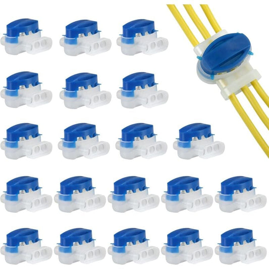 Resin Filled Cable Connectors 3 Pole Terminal Blocks For Robotic Mower