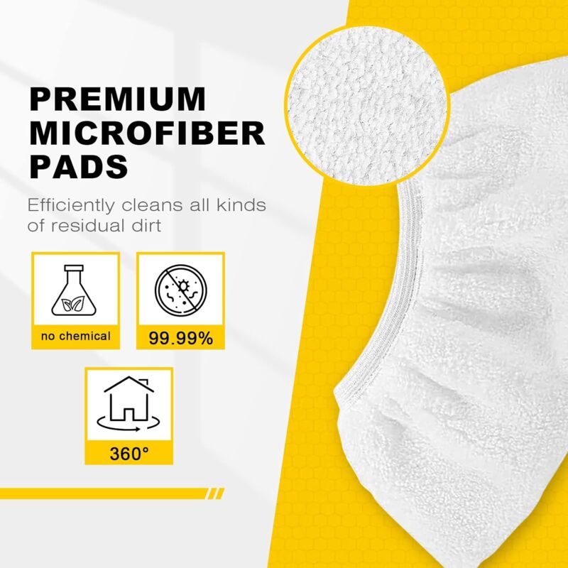 8 pcs Microfiber Cloths For Kärcher, Hand Cloths Nozzle