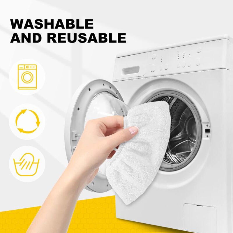 8 pcs Microfiber Cloths For Kärcher, Hand Cloths Nozzle