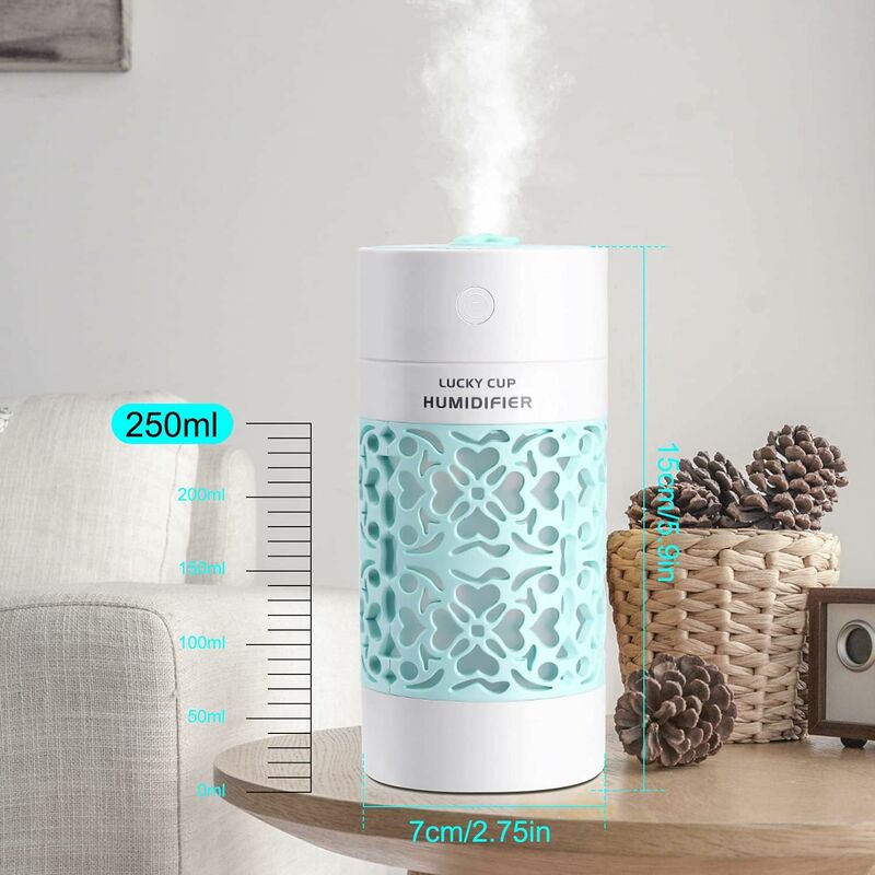 Baby Air Humidifier, 250Ml Mini Air Humidifier, Quiet Humidifier