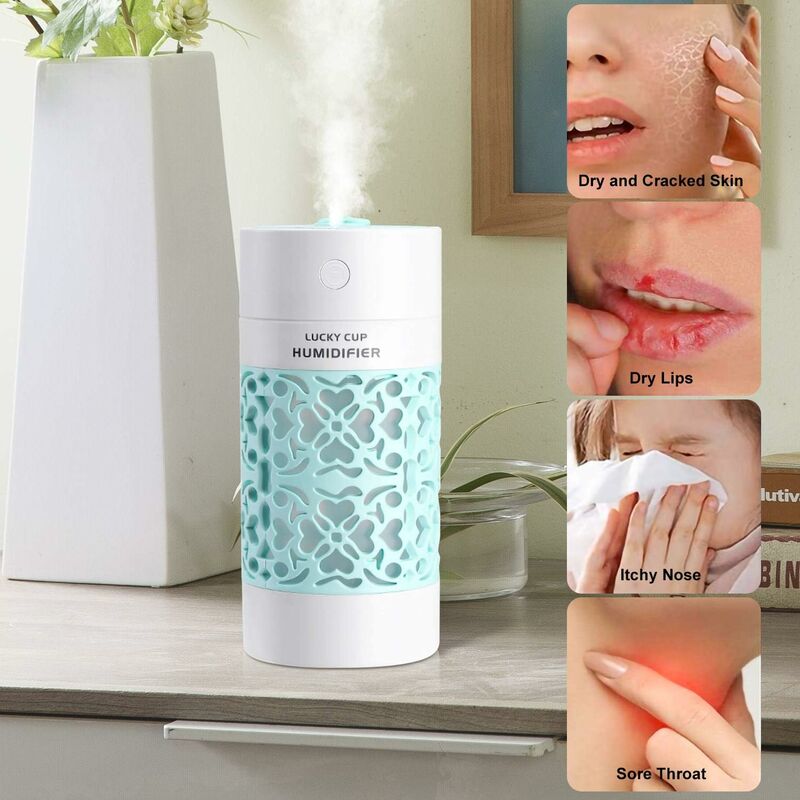 Baby Air Humidifier, 250Ml Mini Air Humidifier, Quiet Humidifier