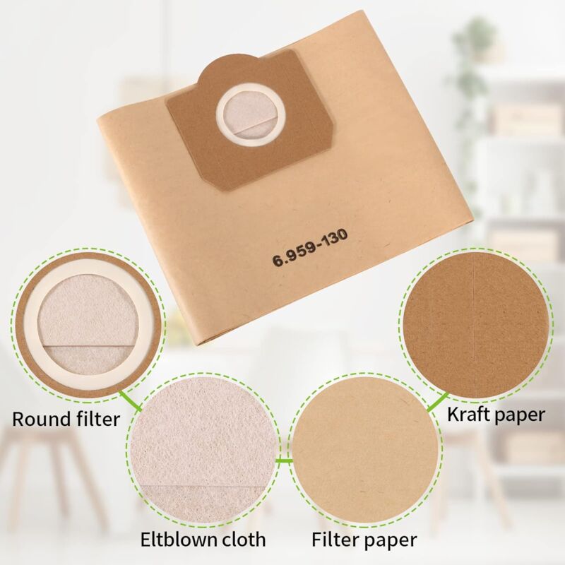 Vacuum Cleaner Bags, 20 Pack Upright Vacuum Cleaner Bags