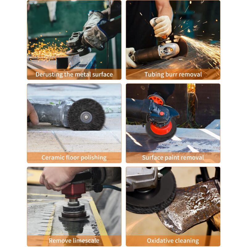 5 pcs Grinding Disc, 125 X 22 Mm, Abrasive Disc For Angle Grinder, Csd Abrasive Cleaning Disc Coarse Cleaning Discs For
