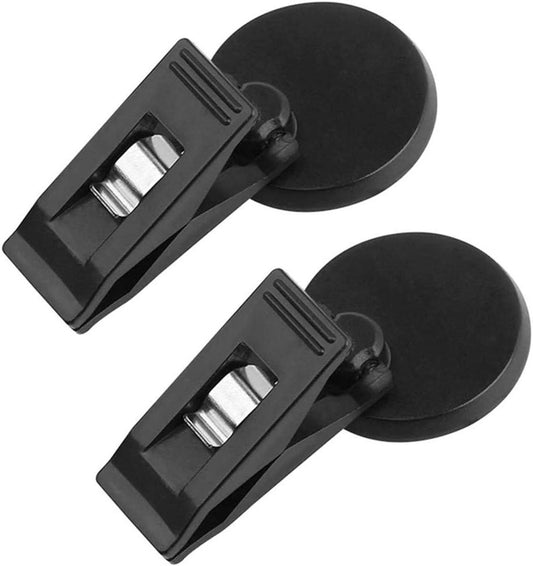 Set of 2 car windshield parking ticket holders - clip-on holder for cars