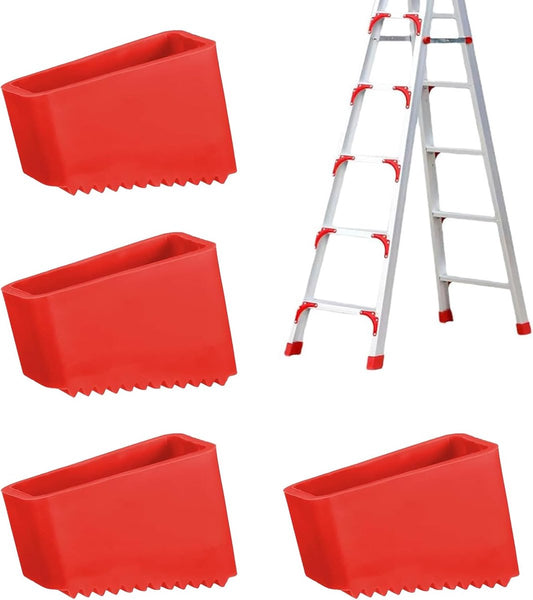 4 rubber stuks on ladders - ladders of rubber - Rubber on ladders