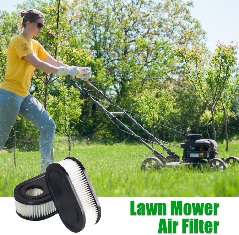 2-Pack Air Filter Compatible with Briggs & Stratton, Fits Models 593260 798452