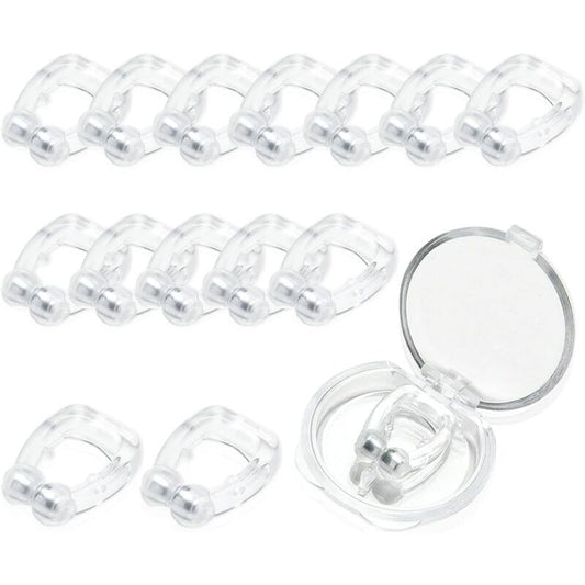 15 Pack Magnetic Anti Snoring Nasal Clip, Anti Snoring Device