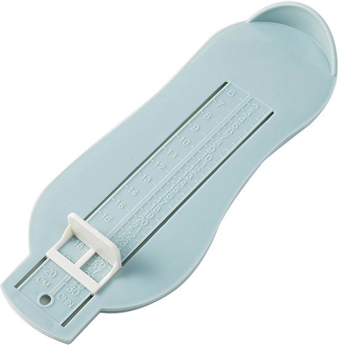 Child's Foot Measuring Tool | Child's Shoe Size Measuring Tool | Measure Foot Size | Baby Shoe Measuring Tool | Baby Size | Blue