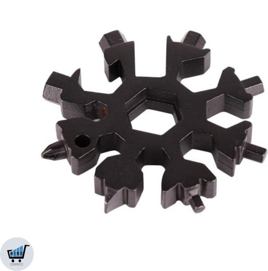 Snowflake - Multifunctional tool – S/S Bottle Opener and Screwdriver.