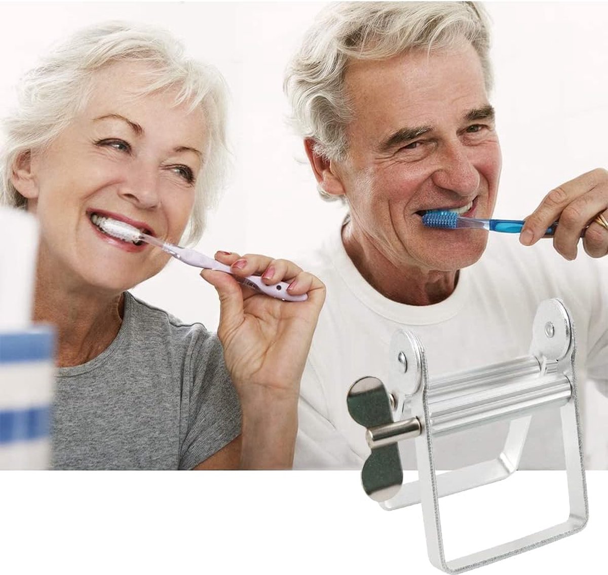 Tube Squeezer - Tube Extruder - Efficient and Durable - Save Money and Reduce Waste - Ergonomic Design - Eco-Friendly - Easy to Use - Stainless Steel - Suitable for Toothpaste, Creams, Gels - For the Last Remains