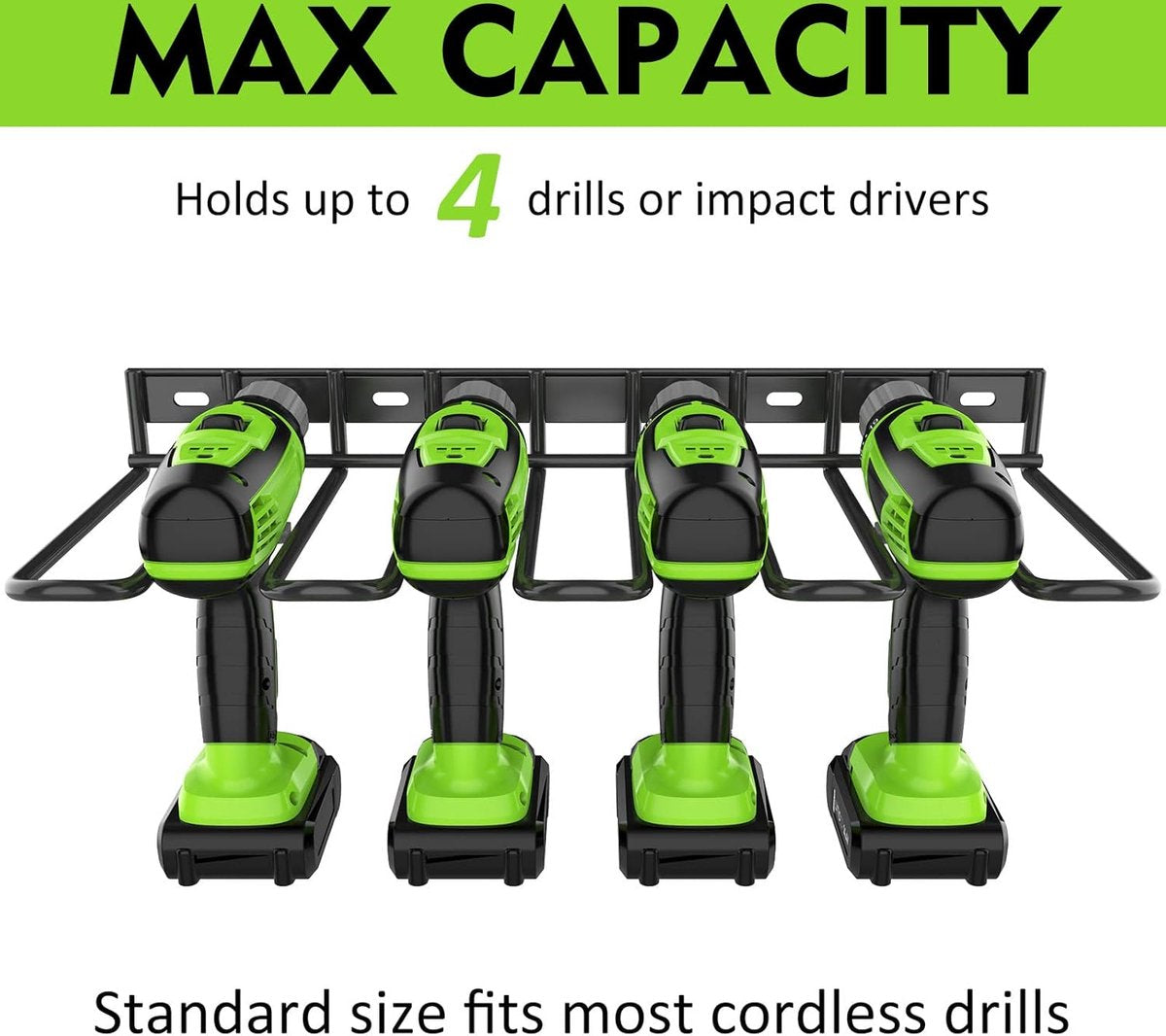 Tool Storage - Storage Rack - Wall Mount - Tool Rack - Tool Holder