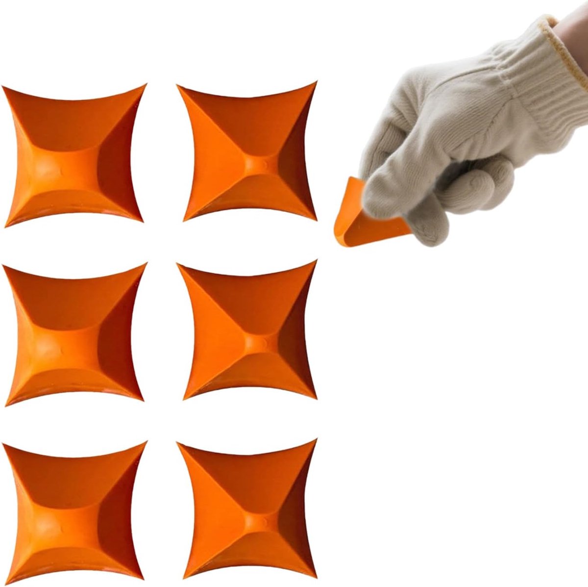 6 pieces - seam tools - reusable - silicone seam tools - silicone sealant tool