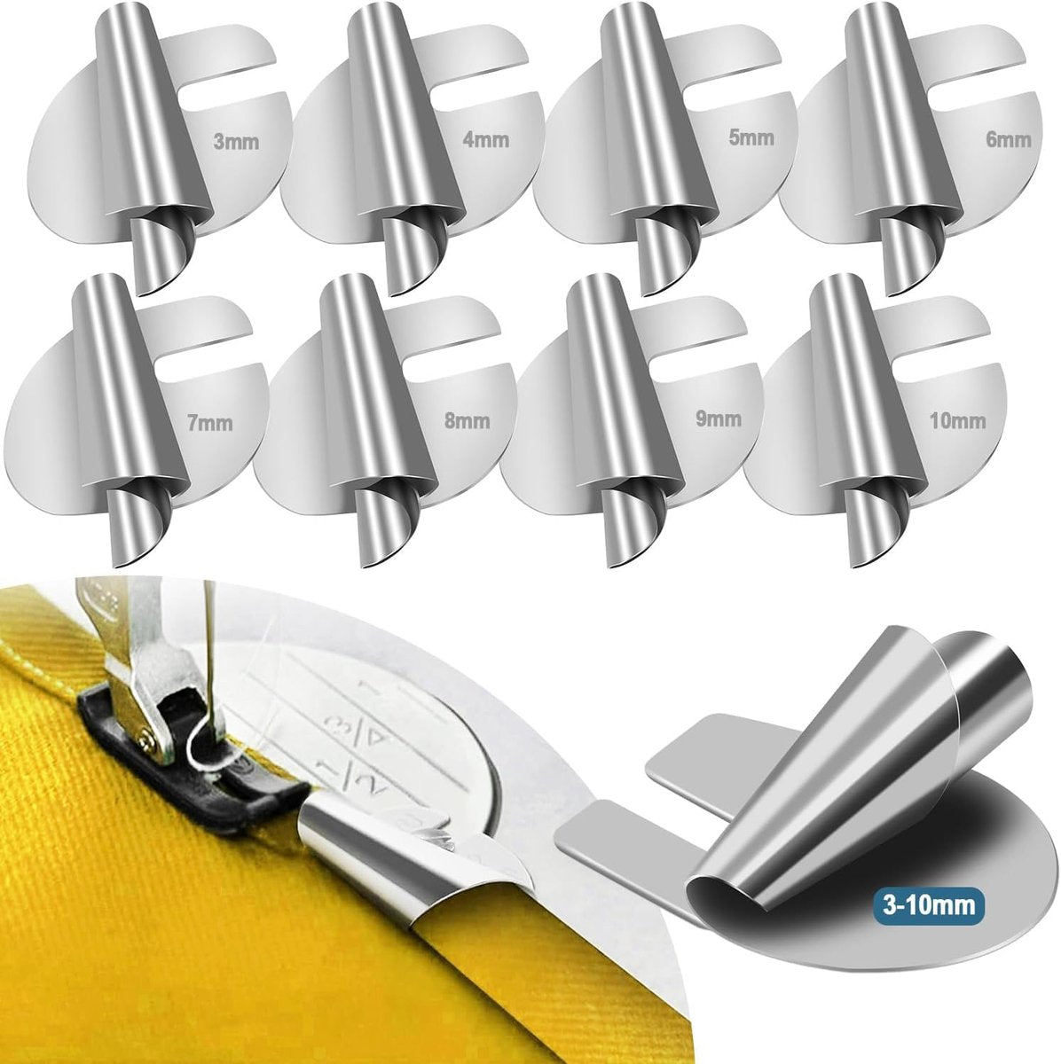 Hem feet - Rolled Hem Foot - Sewing machine accessories - Rolled Hem