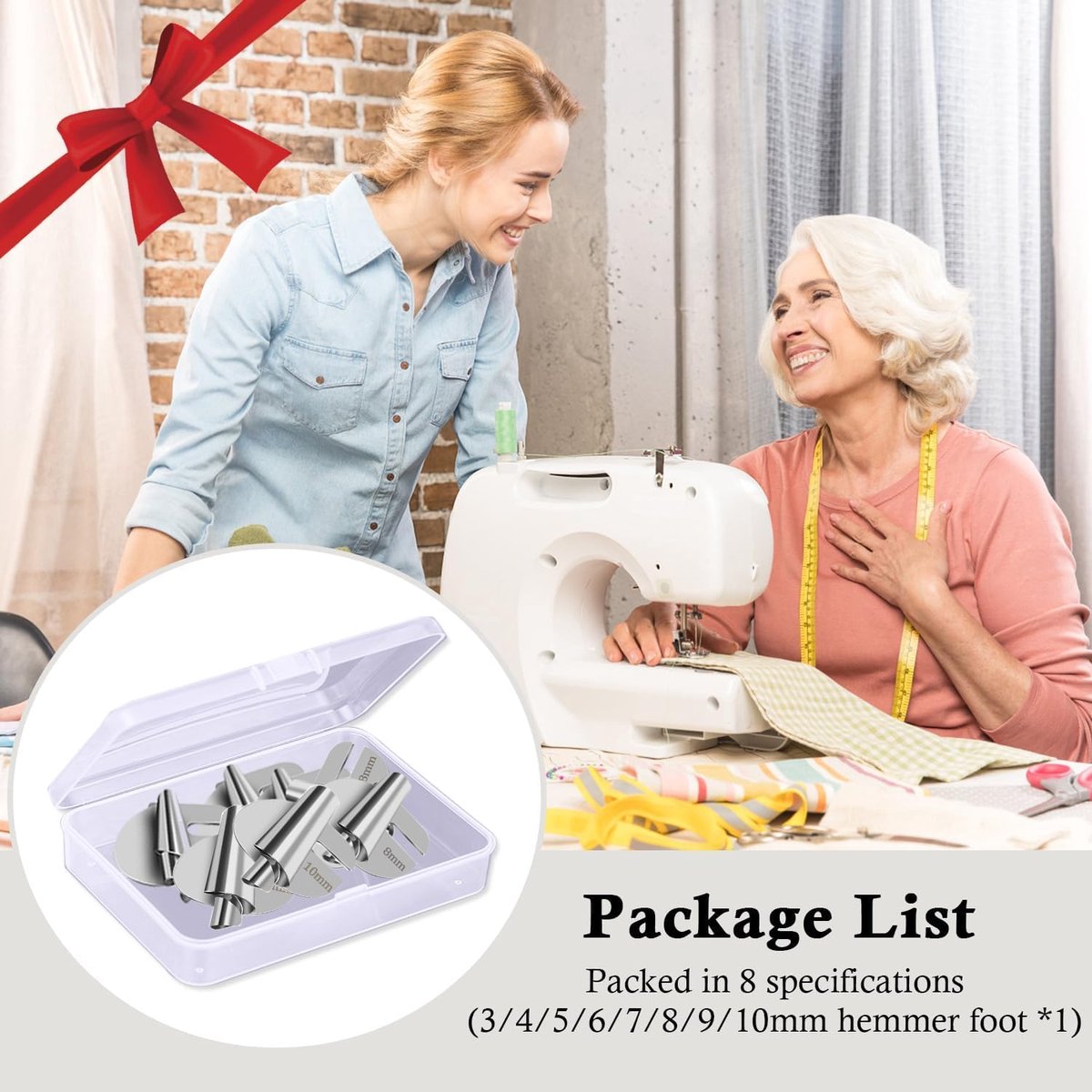 Hem feet - Rolled Hem Foot - Sewing machine accessories - Rolled Hem