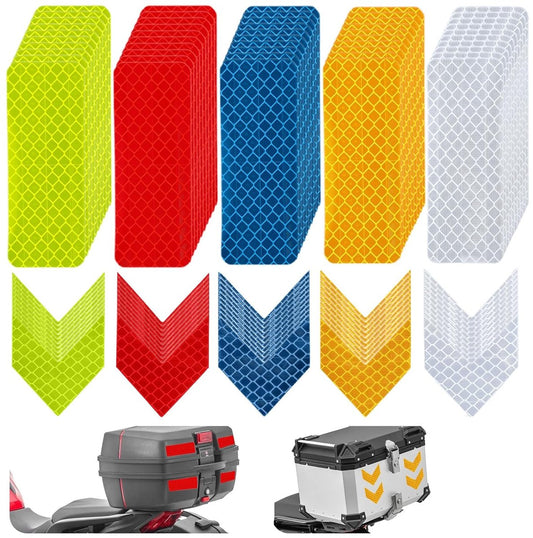 100 pieces - reflective stickers - reflective tape - reflective safety