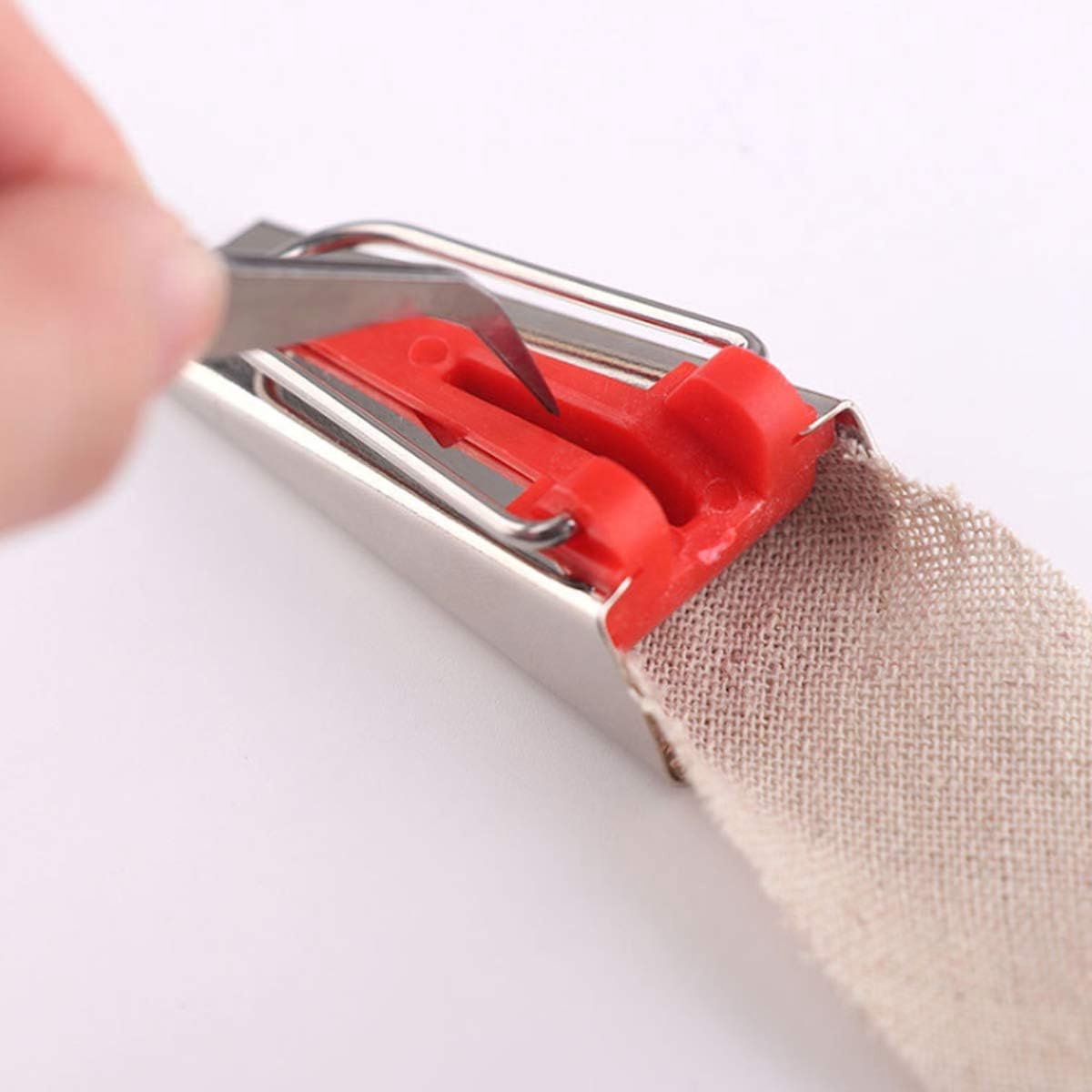 5-piece set - Bias Tape Maker Set - of 5 sizes (6 mm/9 mm/12 mm/18 mm/25 mm) - for sewing and quilting Bias tape - fabric bias tape maker Sewing machine tools - for DIY patchwork - Sewing machine accessories - Sewing tools
