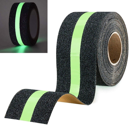 Roll Anti-slip adhesive tape - Stair tape - with glow-in-the-dark light film