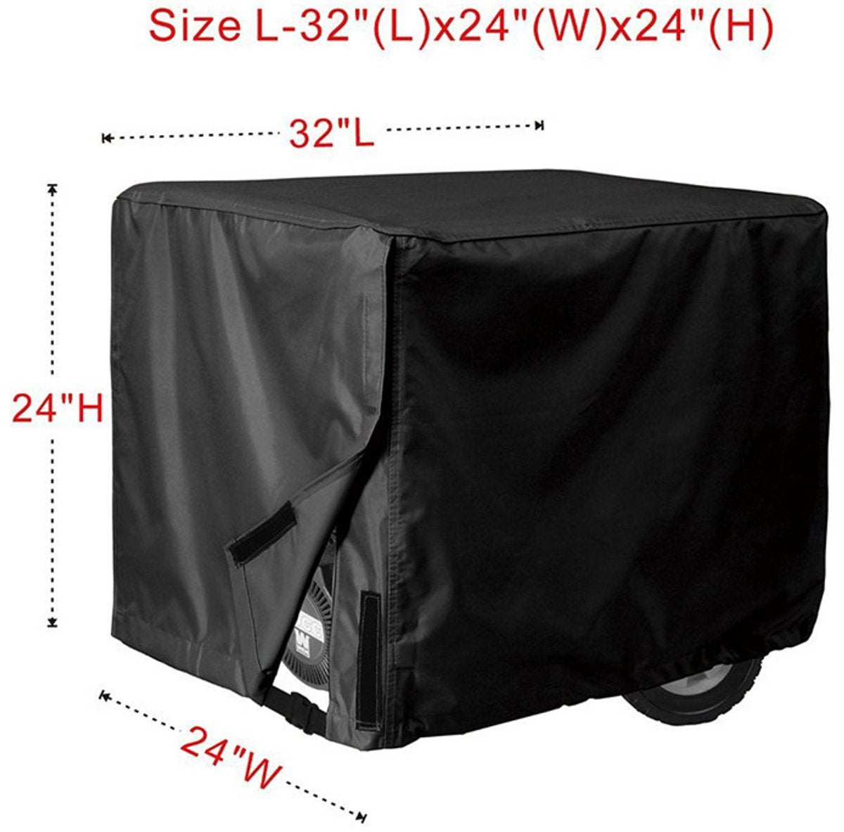 Generator cover - outdoor protective cover - waterproof - 210D Oxford cloth