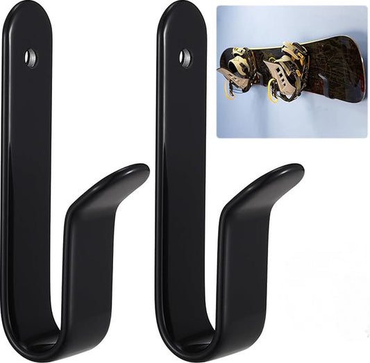 Snowboard wall mount - skateboard wall mount - with screws