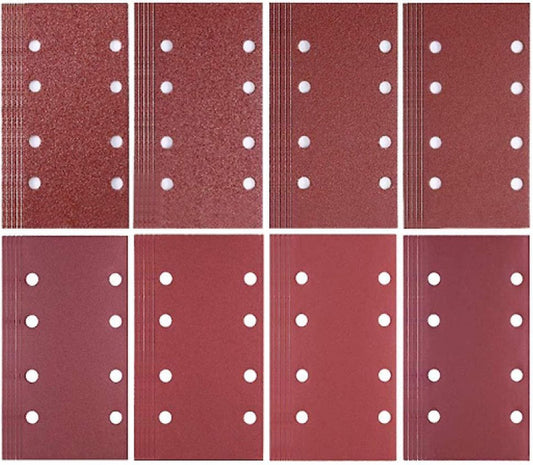 Sanding sheets - Sandpaper set - 40/60/80/120/180/240/320/400 grit