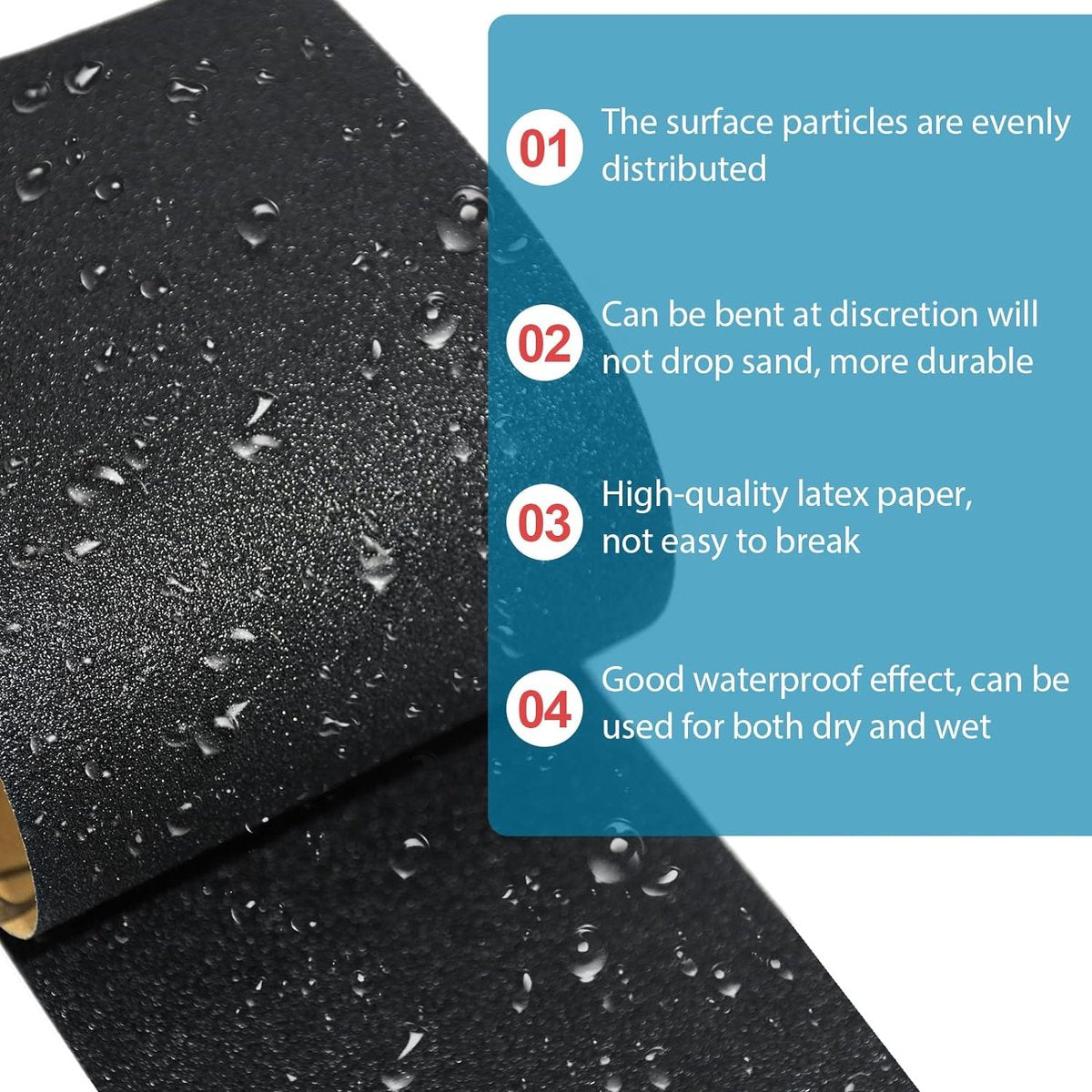 Sandpaper set - 36 pieces - Grit 320/400/ 600/800/ 1000/1200/ 1500/2000/ 2500/3000/ 4000/5000 - Car polishing / Furniture / Metal