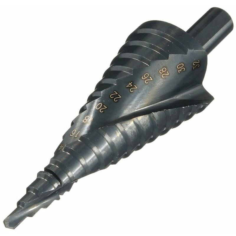 HSS Step Drill Conical Metal Drill Bit 4-32mm for Screwdriver on Steel