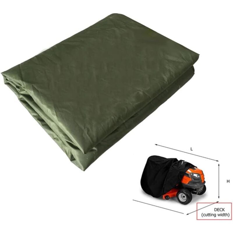 Universal Waterproof Lawn Mower Cover 210D Oxford Fabric - 183x112x109cm