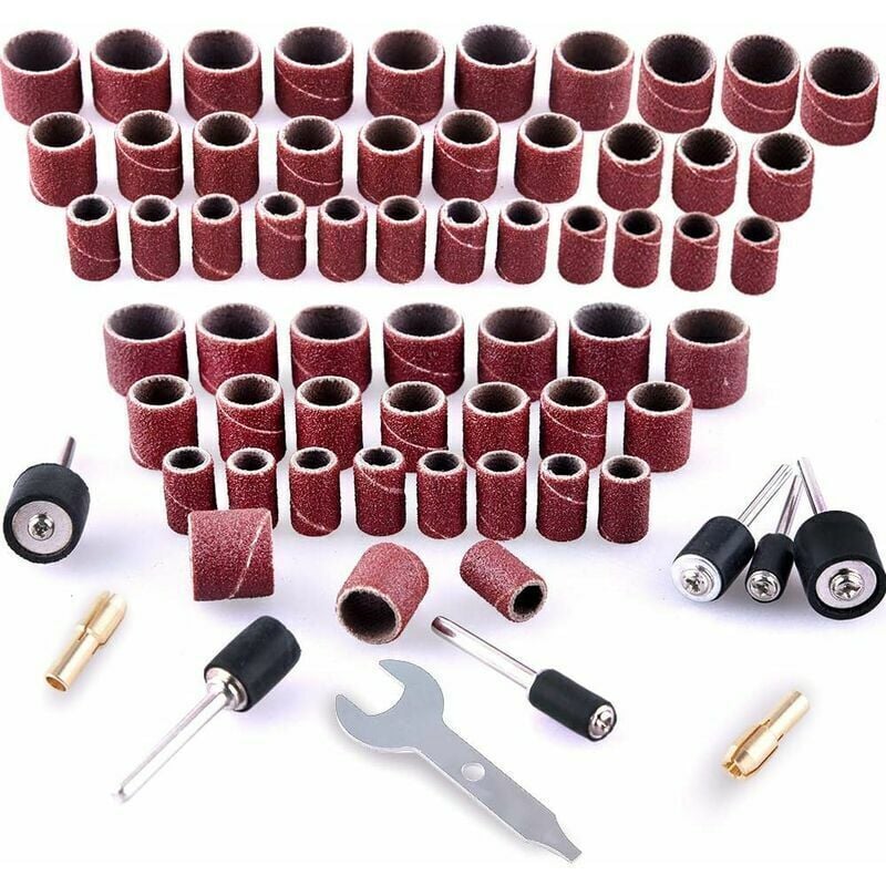 Dremel Sanding Roller Set 531 Pieces Compatible with Dremel Rotary Tools